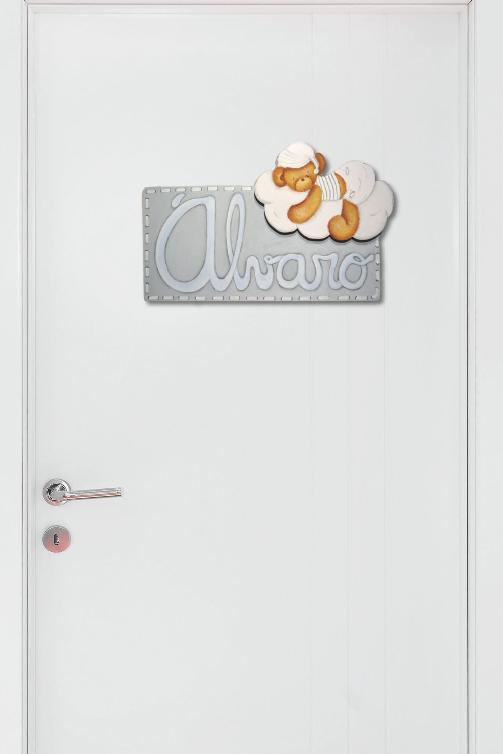 Placa infantil de puerta