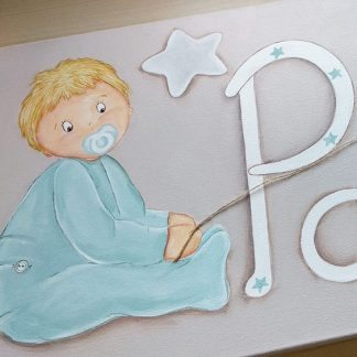 CUADRO INFANTIL BEBÉ PERSONALIZADO