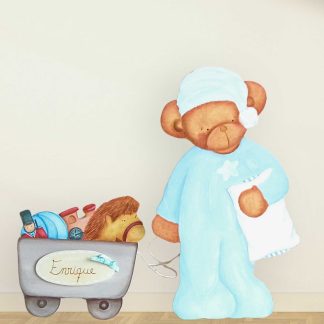 Siluetas de Madera Dulces Ositos