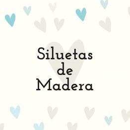 Siluetas Infantiles de Madera