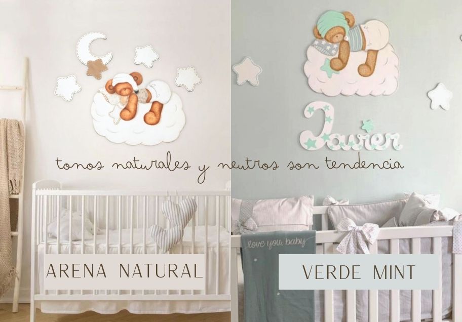 COLORES PAREDES HABITACION BEBE