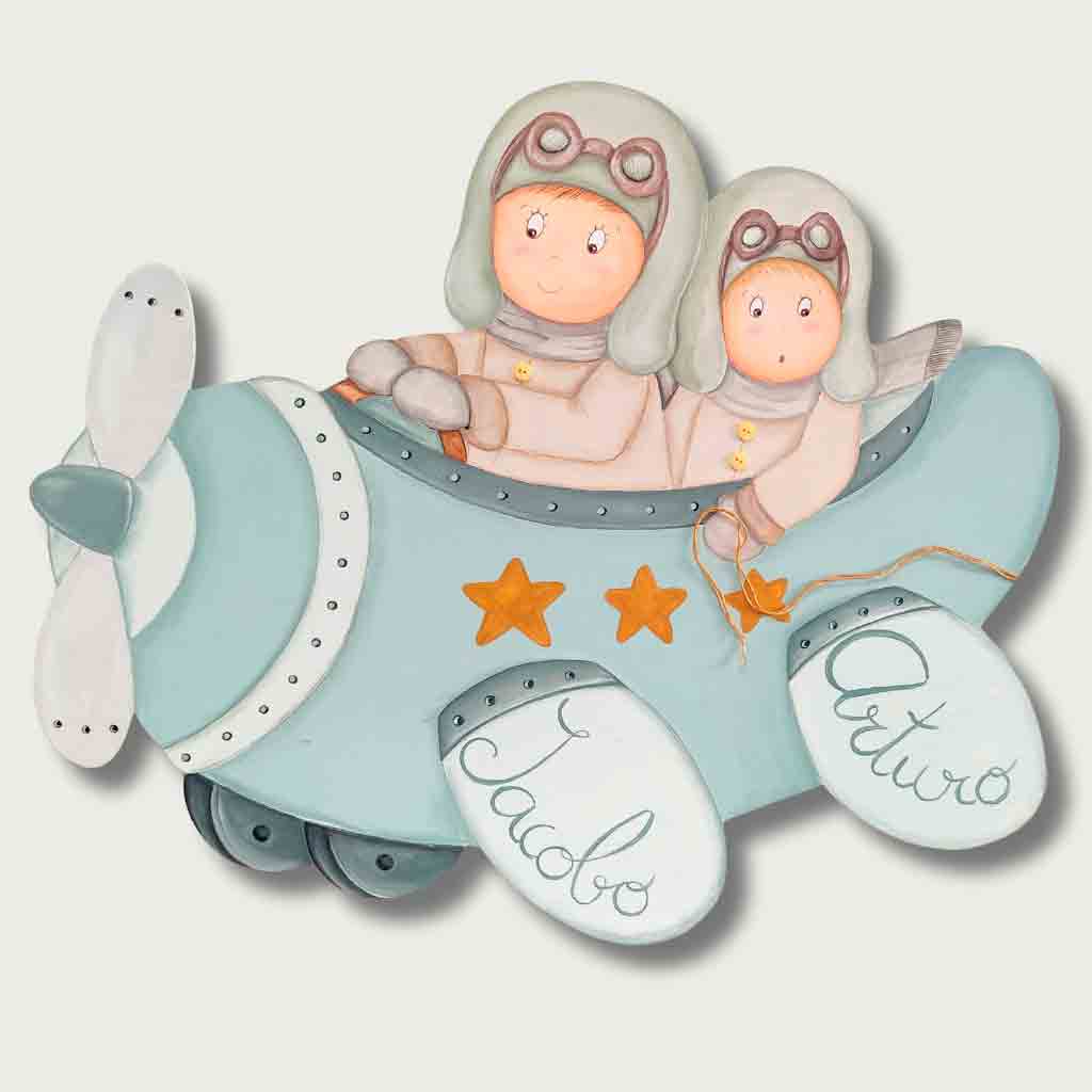 DECORACION INFANTIL AVIADOR