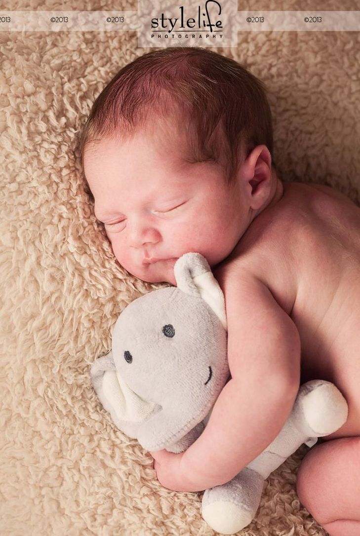 Un peluche bonito para un bebé recién nacido - El taller de las