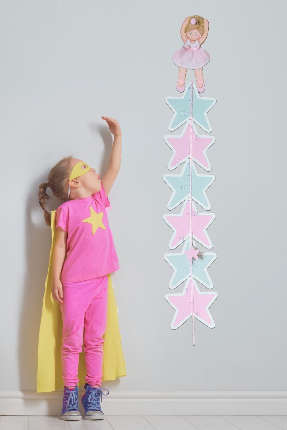 medidor de pared infantil