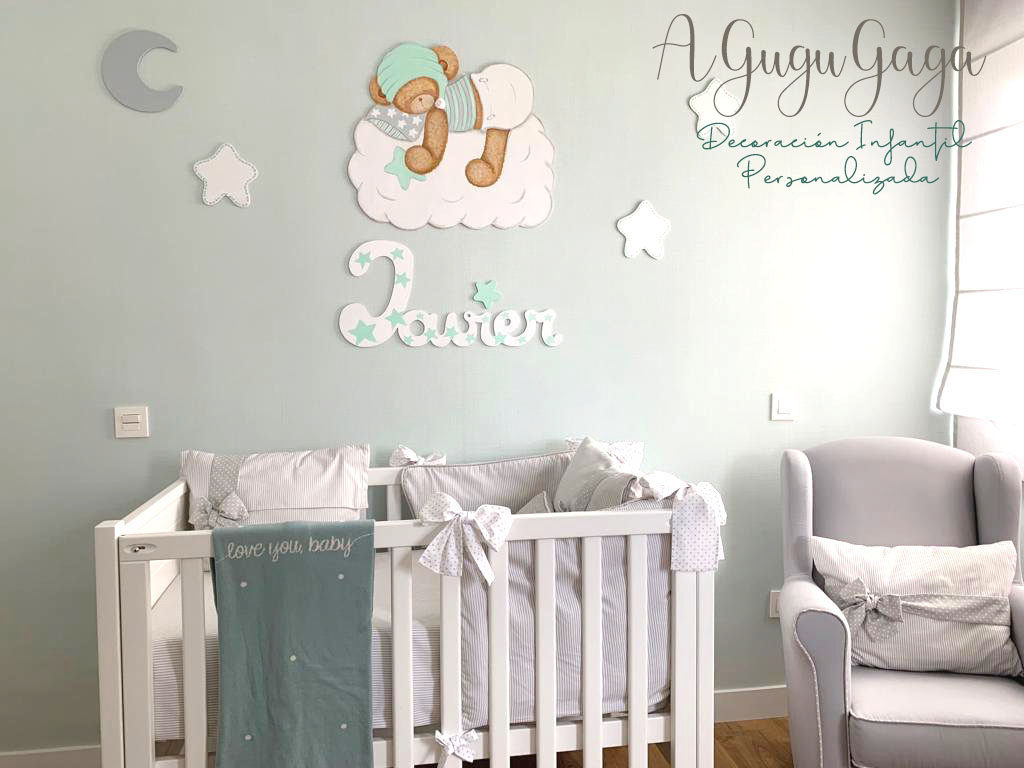 decorar habitación de bebé con ositos