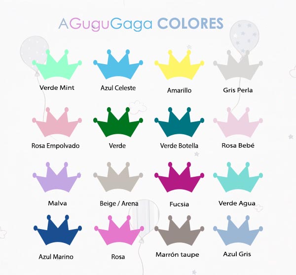 PALETA COLORES AGUGUGAGA