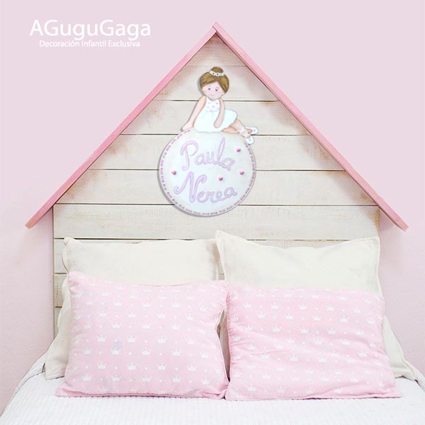 placas infantiles de madera