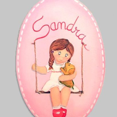 PLACA INFANTIL CON NOMBRE