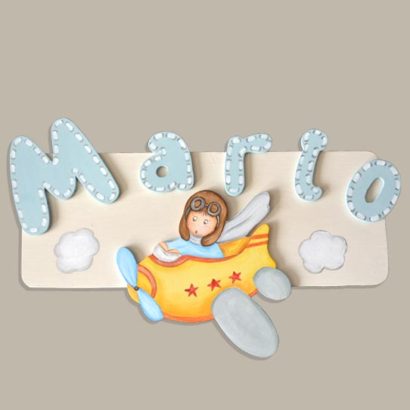 decoración infantil aviones