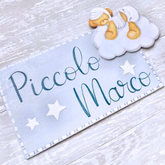PLACA INFANTIL DE MADERA