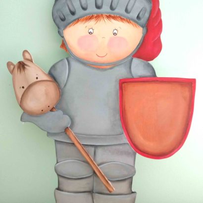 SILUETAS INFANTILES : CABALLERO