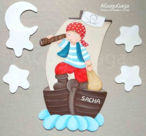 DECORACIÓN INFANTIL -SILUETAS DE MADERA