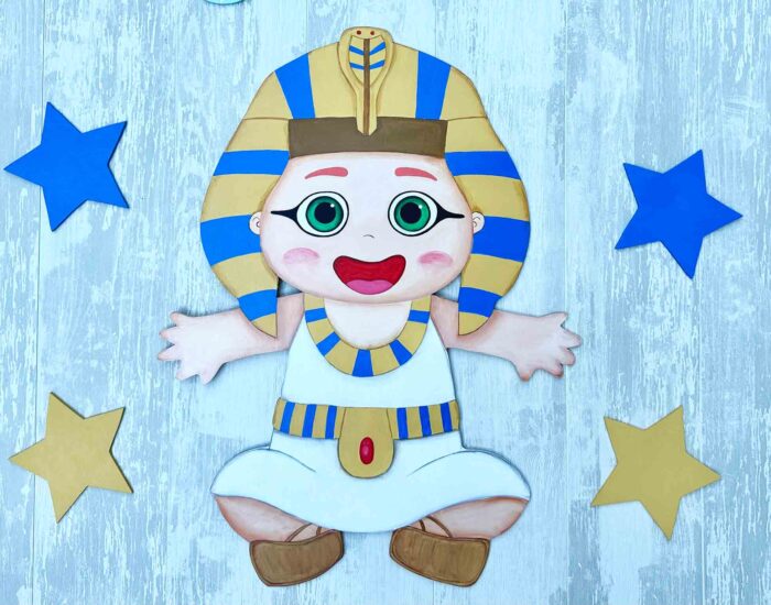 SILUETAS INFANTILES FARAON