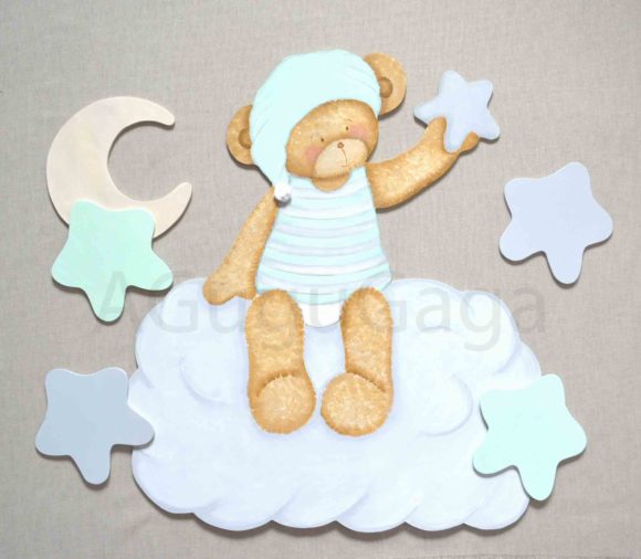 SILUETAS DE MADERA INFANTILES