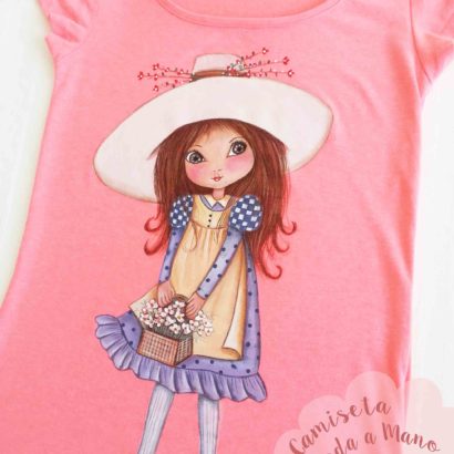 CAMISETA PINTADA A MANO