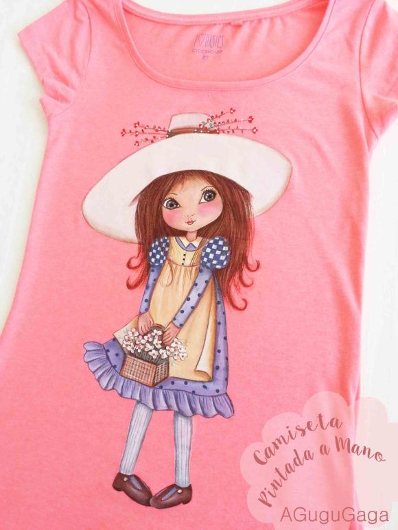 CAMISETA PINTADA A MANO