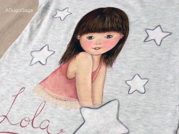 CAMISETA PERSONALIZADA NIÑA (PINTADA A MANO) - Imagen 4