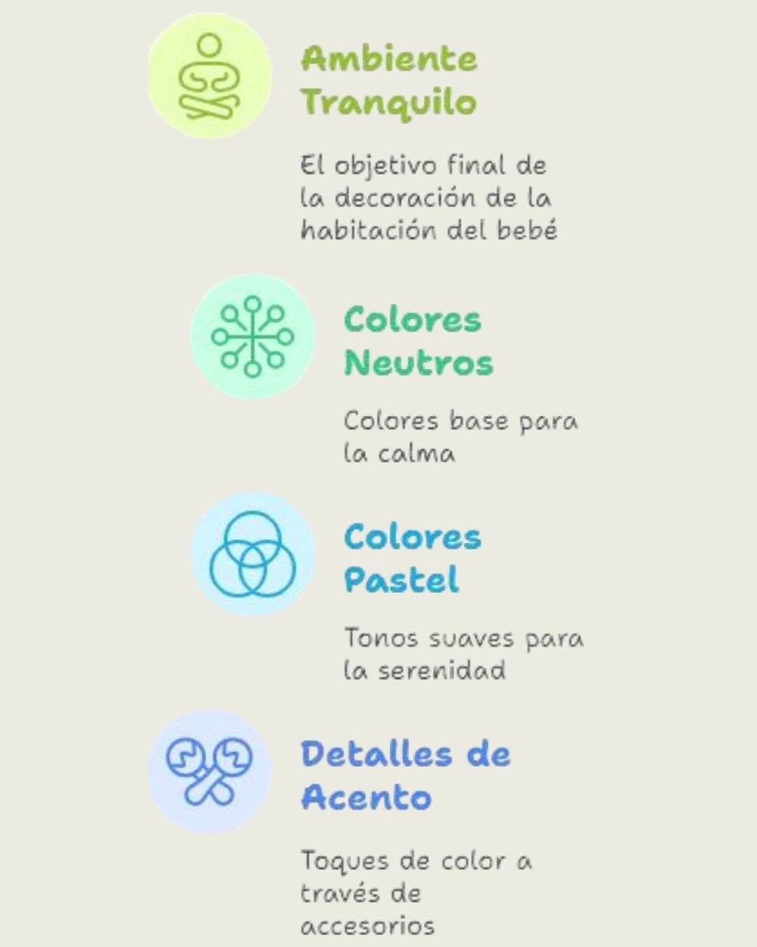 colores pared habitación de bebé