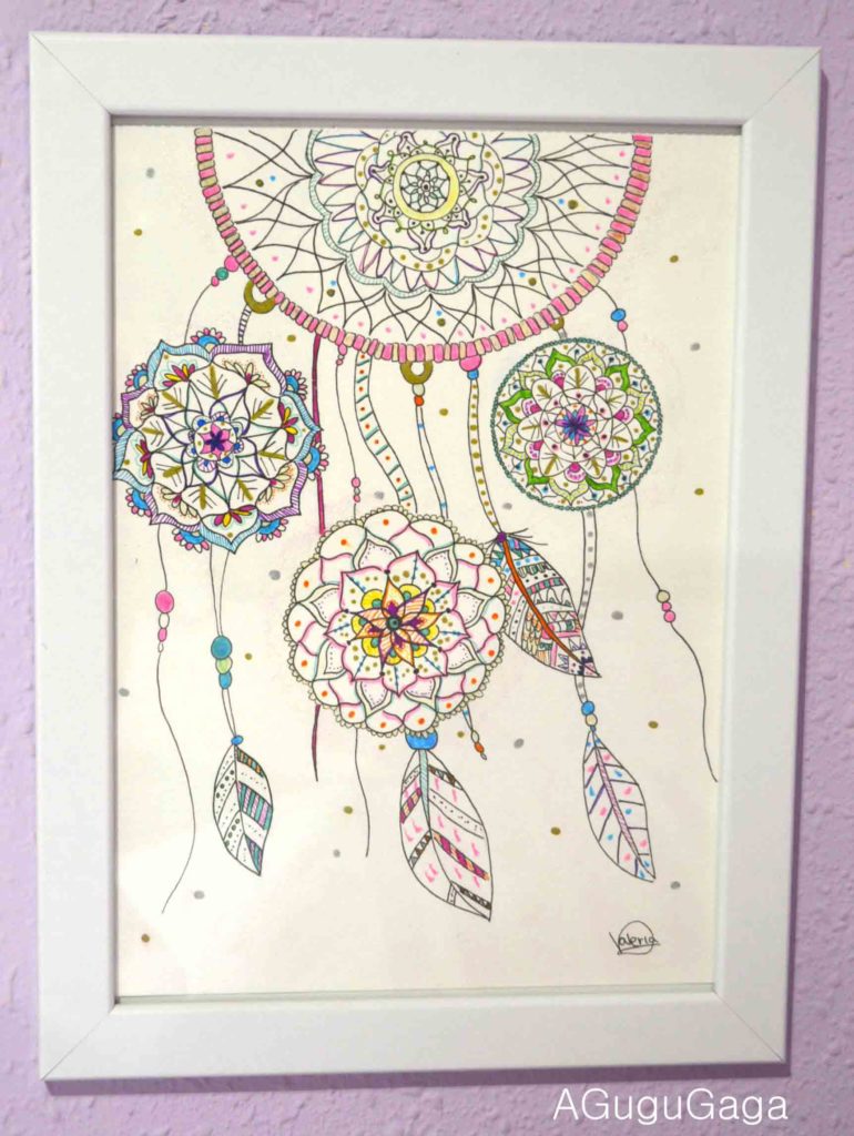 cuadro-caza-sueños-mandalas