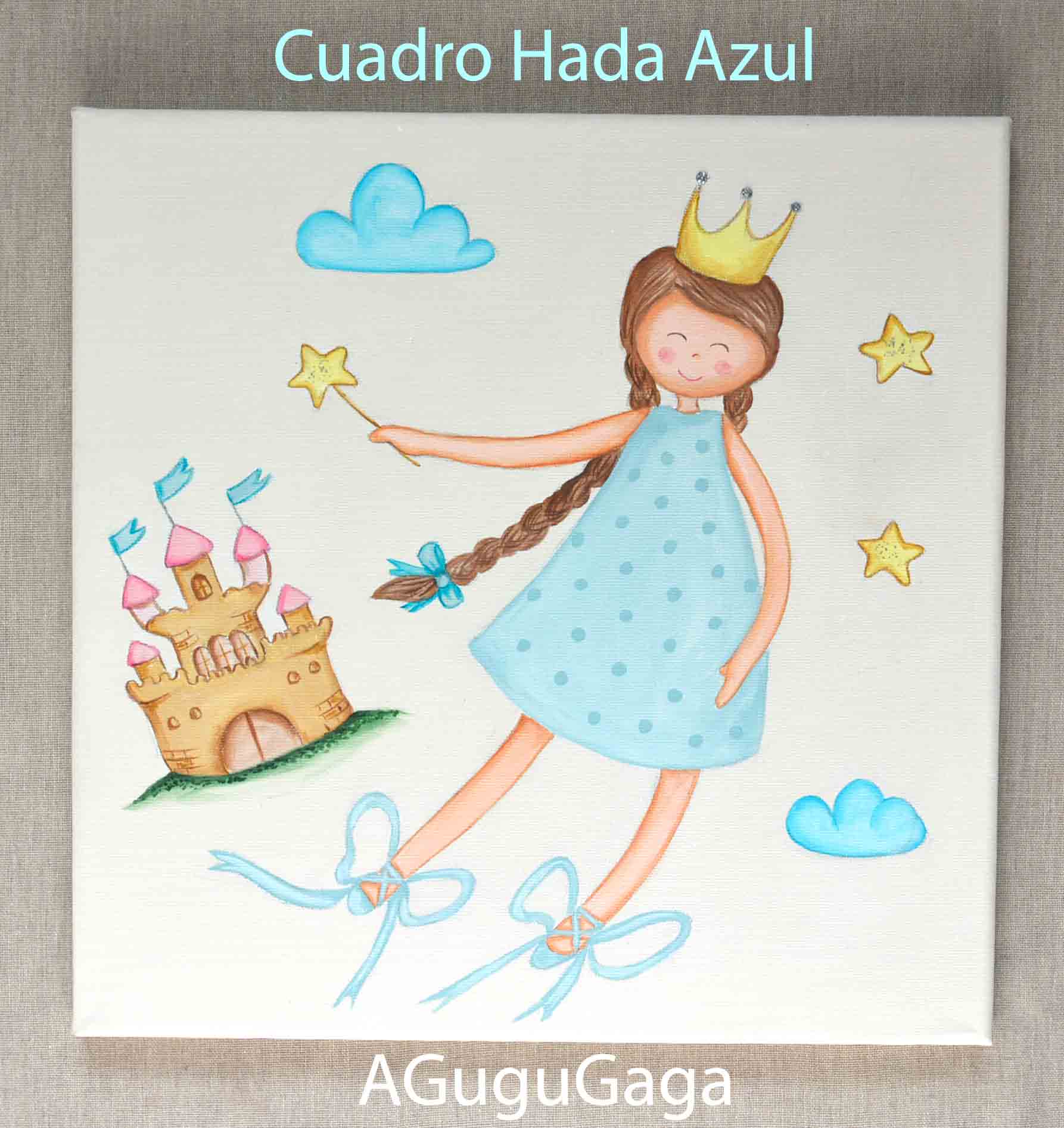 CUADROS INFANTILES NIÑA  Decoración Infantil AGuguGaga