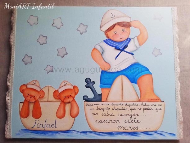 cuadro infantil marinerito