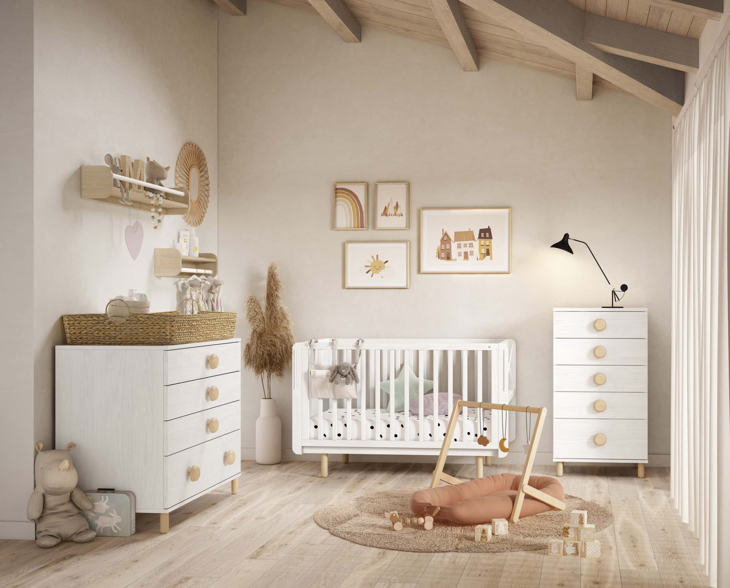 Preparar la habitación del bebé