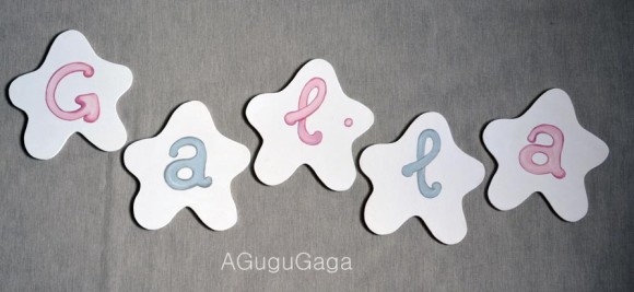 Complemento Estrellas con Letras (Medidas 15x15cm) - Imagen 4