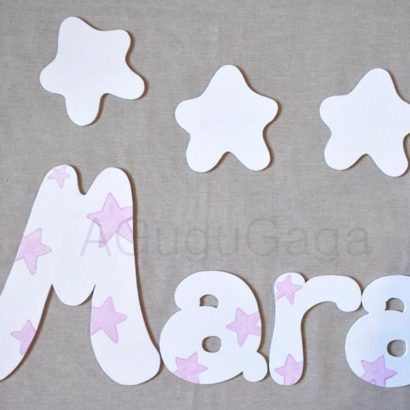 Letras de madera
