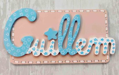 PLACAS INFANTILES DE PUERTA CON NOMBRE