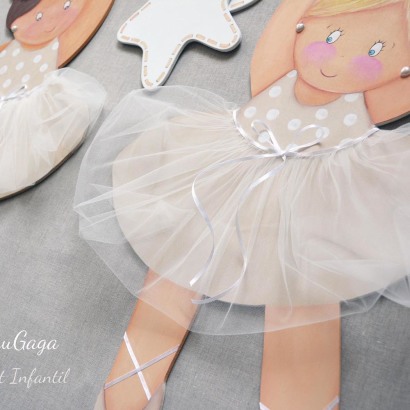 SILUETAS INFANTILES BAILARINAS