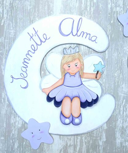 COMPOSICIÓN HADAS MALVAS (personalizables) - Imagen 2