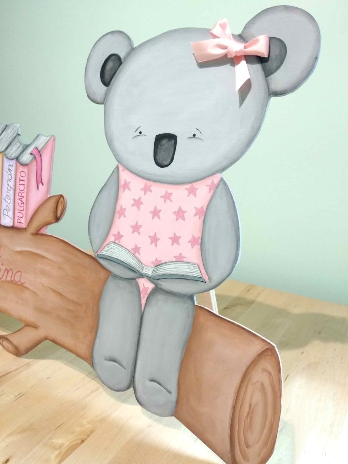 SILUETAS INFANTILES KOALA