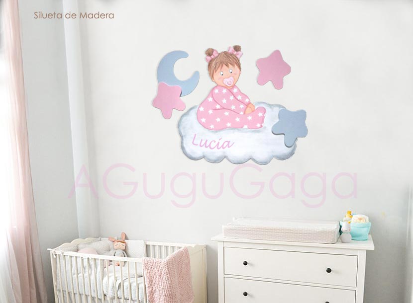 DECORAR las PAREDES de HABITACIONES DE BEBE